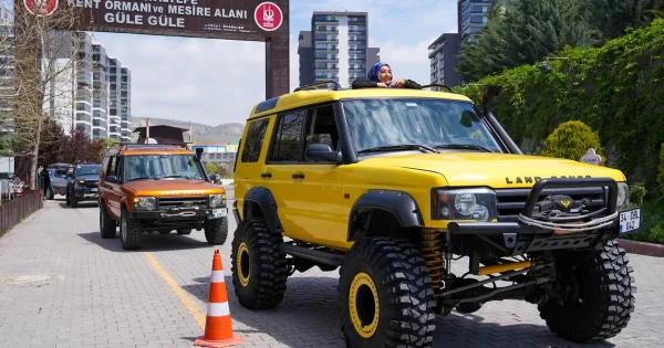 Ankara Keçiören’de özel bireylere özel offroad konvoyu