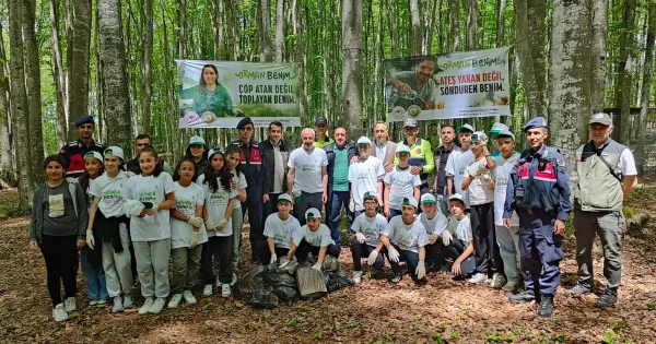 Gölcüklü miniklerden ‘ormanlar benim’ bilinci