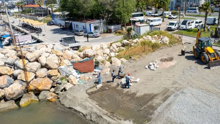 İzmir Güzelbahçe’de tekneler için çekek yeri